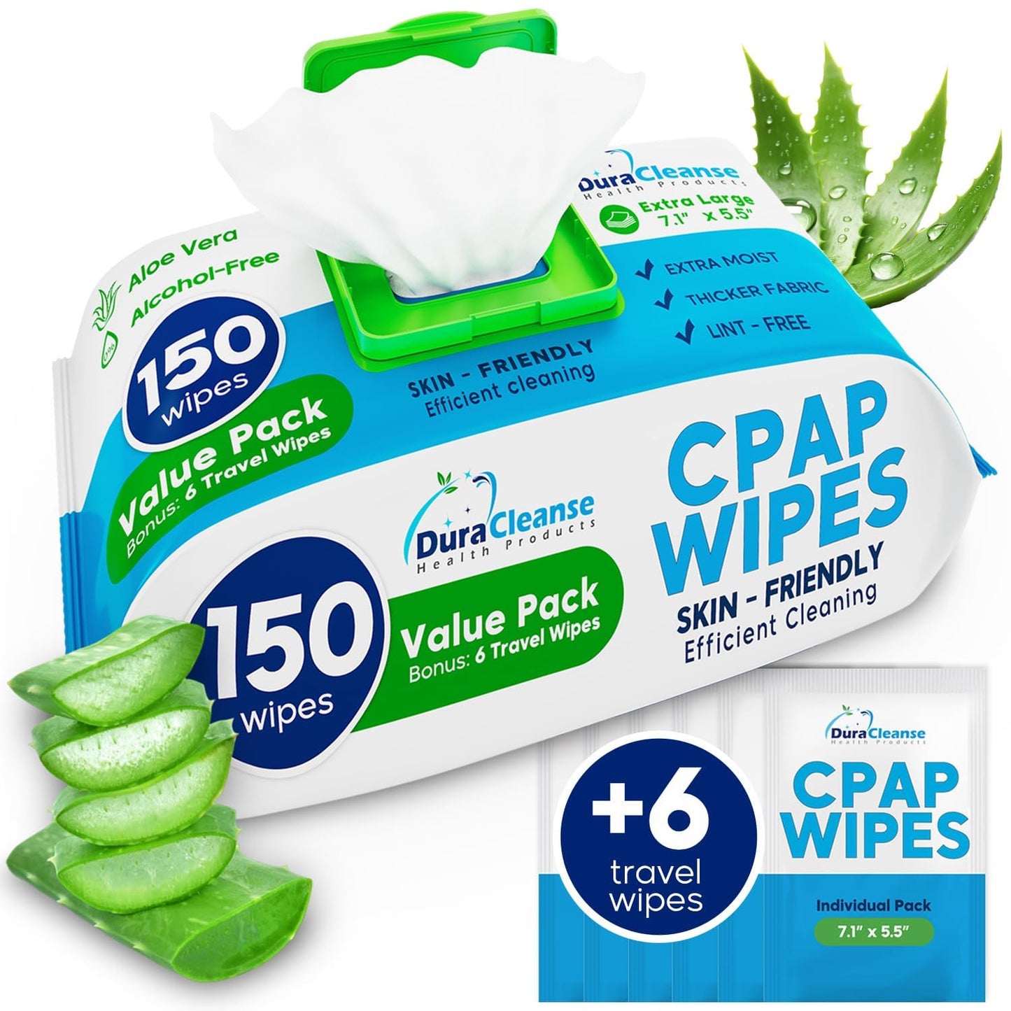 Cpap mask wipes