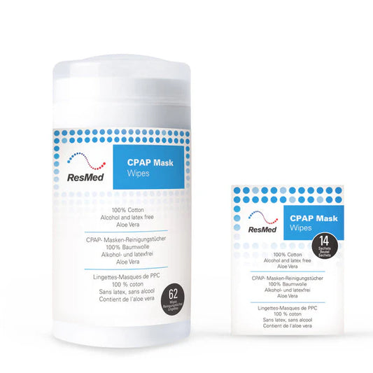Cpap mask wipes
