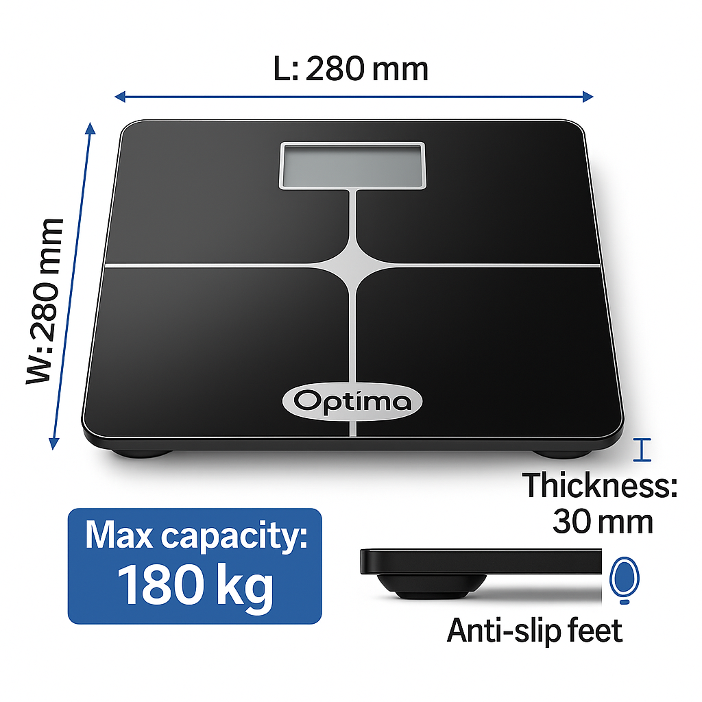 Optima Personal Weighing Scale OWS-01