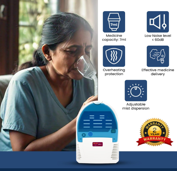 Antara AGEasy Compressor Nebulizer with Compartment