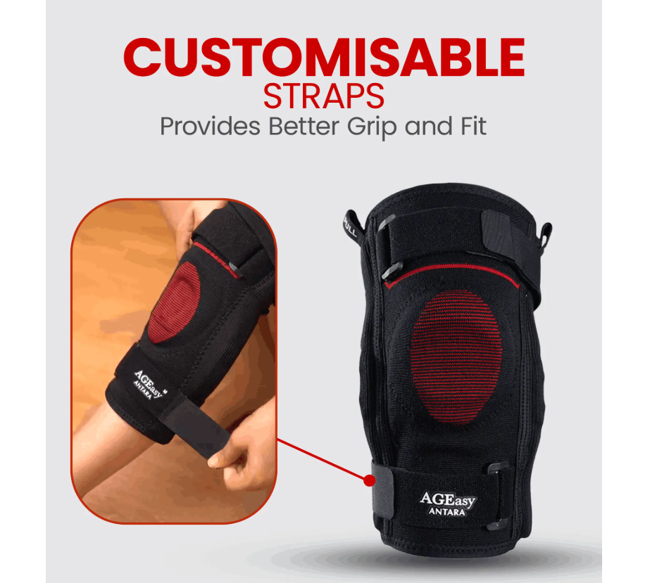 AGEasy Comfort Hinged Knee Brace for Knee Discomfort (Pair) - Book Your MediDevice
