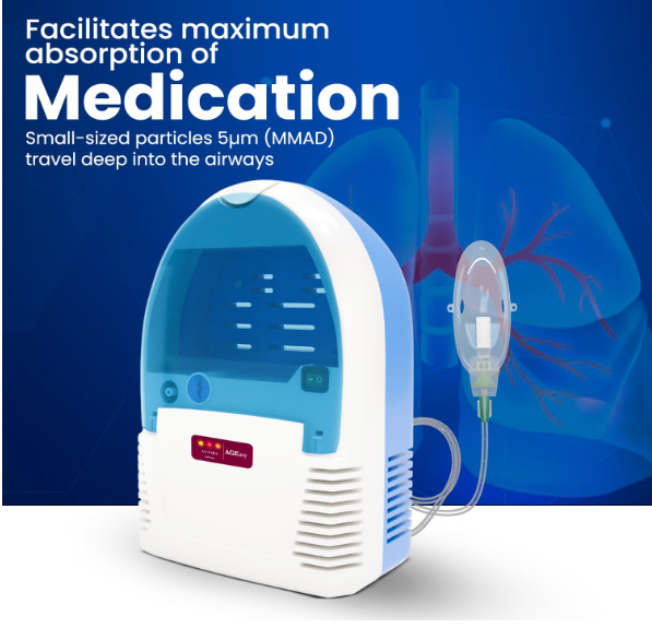 Antara AGEasy Compressor Nebulizer with Compartment