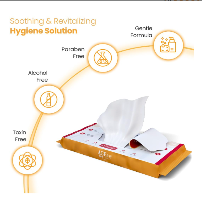 Antara AGEasy Bed Bath Wipes - Book Your MediDevice