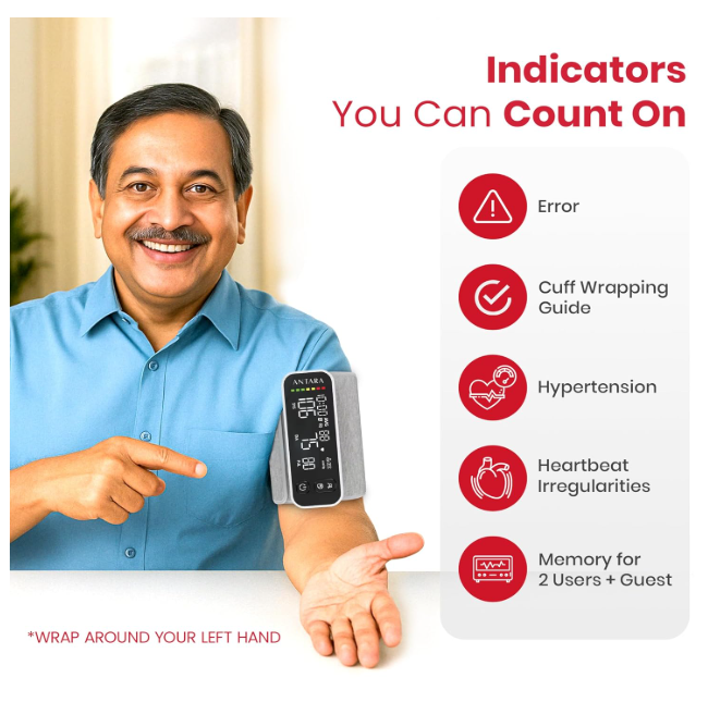 Antara AGEasy Arm BP Monitor