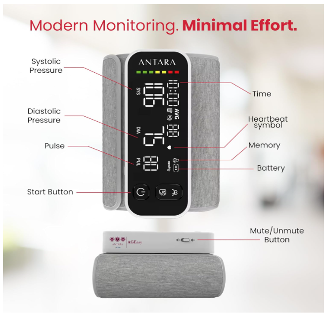 Antara AGEasy Arm BP Monitor