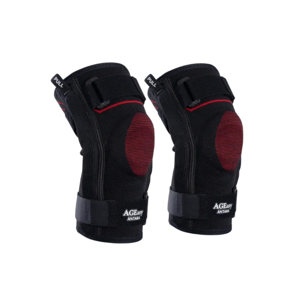 AGEasy Comfort Hinged Knee Brace for Knee Discomfort (Pair) - Book Your MediDevice