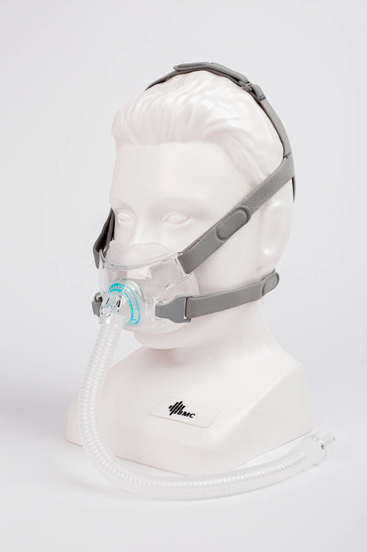 BMC F6 Full Face CPAP Mask with Ultra-Soft Cushion and Headgear - Book Your MediDevice