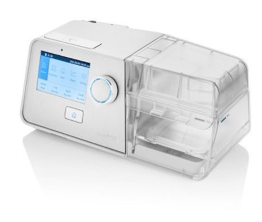 BMC G3 B30VT BiPAP Machine with clear humidifier chamber and digital display screen
