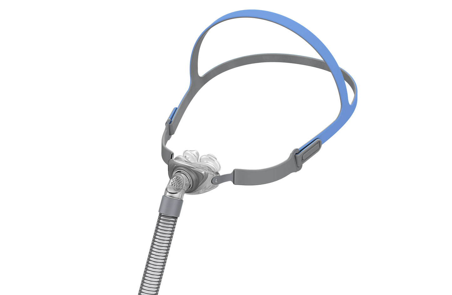 BMC P2 NASAL PILLOW MASK with adjustable straps and flexible nasal pillows for comfortable CPAP therapy