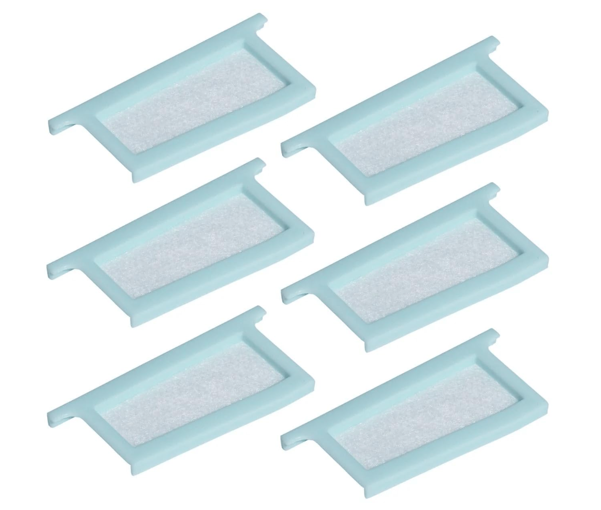 Set of six DreamStation Disposable UltraFine Filters in light blue for CPAP machines