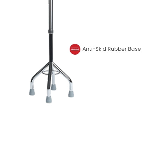 Antara AGEasy Four Leg Walking Stick - Book Your MediDevice