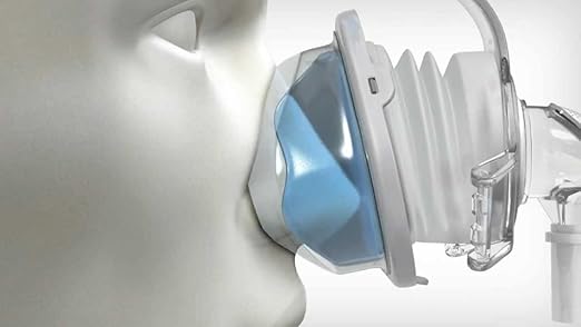Trueblue nasal mask by Book Your MediDevice designed for comfortable breathing support