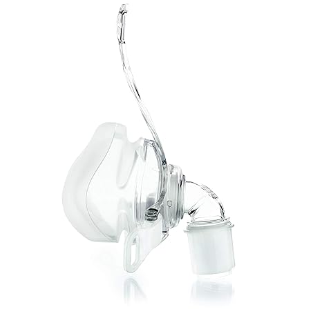 Clear pico nasal mask from Book Your MediDevice designed for comfortable breathing support