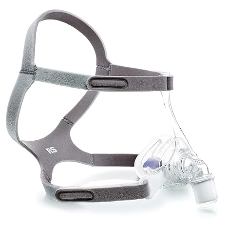 Pico nasal mask by Book Your MediDevice with adjustable headgear and clear silicone cushion