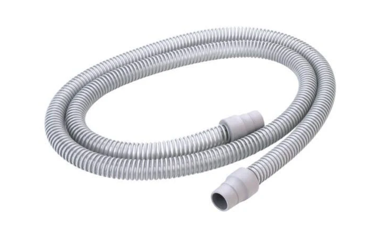 Resmed Standard Tubing for CPAP BIPAP in flexible white plastic for respiratory therapy