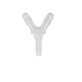 RespBuy Oxygen Supply Tubing Y Connector clear plastic medical tubing adapter
