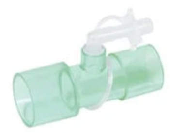 Philips Respironics connector with Respironics Disposable Exhalation Port for respiratory therapy