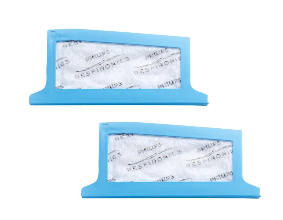 Philips Respironics Ultra Fine Filters with blue frame set for Dreamstation devices
