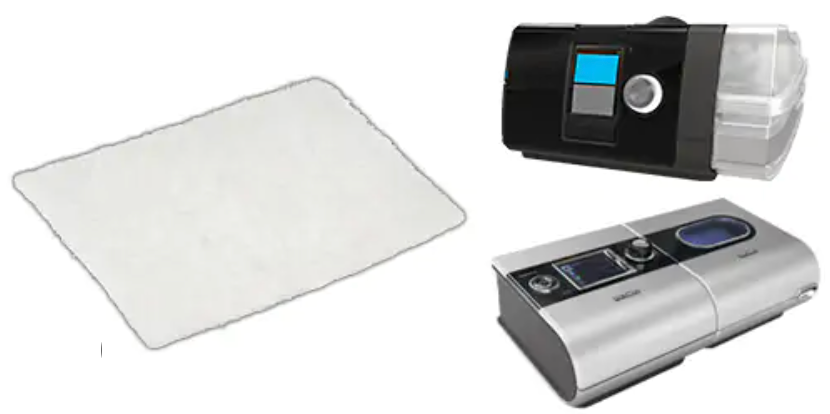 Crossmed Sunset Filters For ResMedS9 and Airsense10 with filter and CPAP machine parts