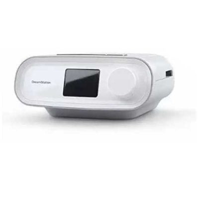 Modern white CPAP machines device with digital display for effective sleep apnea therapy