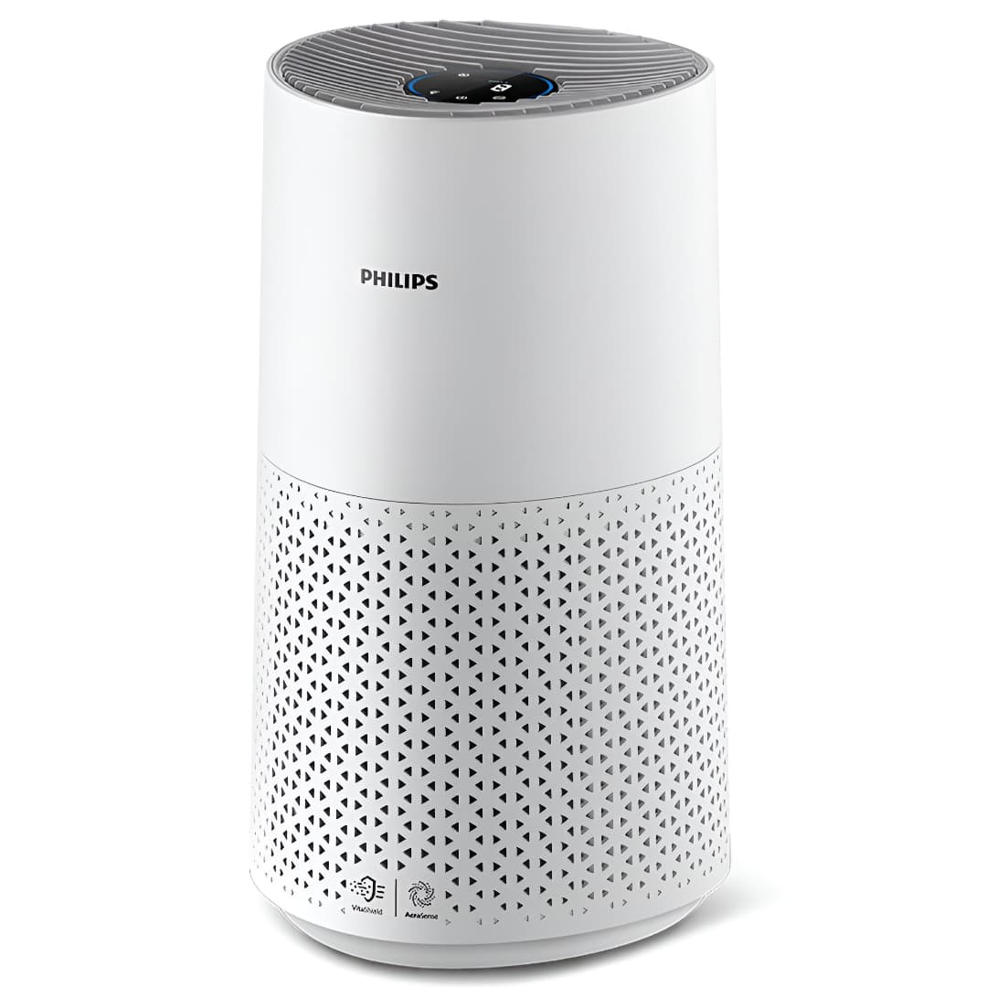 Philips air purifier with multi-layer filtration for cleaner indoor air in homes and offices