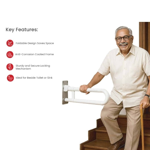 Antara AGEasy Fold-Up Support Grab Bar