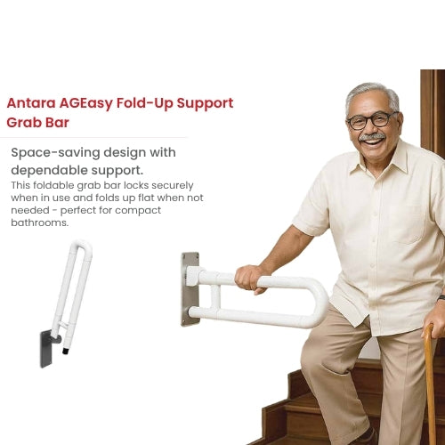 Antara AGEasy Fold-Up Support Grab Bar