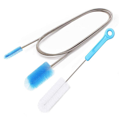 Mask & tube cleaning brush