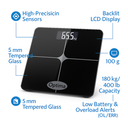 Optima Personal Weighing Scale OWS-01