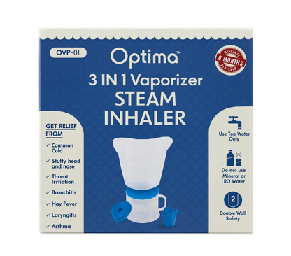 Optima OVP-01 3-in-1 Steam Inhaler Vaporizer