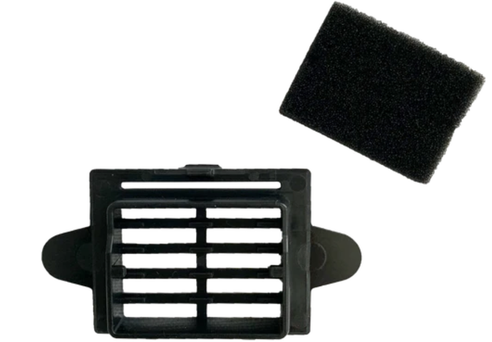 Air Filter For BMC CPAP and BIPAP Machine replacement part with black frame and foam filter