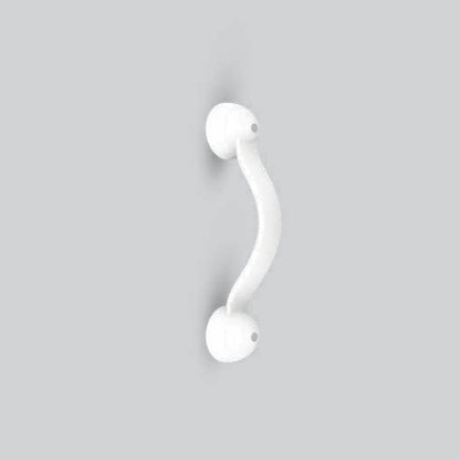 White AGEasy Secure Hold Grab Bar mounted on wall for safety and support