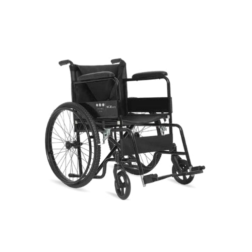Antara AGEasy Wheelchair with Lightweight Foldable Frame - Book Your MediDevice