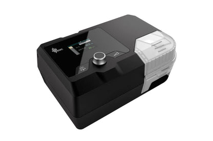 BMC G2S Auto CPAP system in black with digital screen and control knob for sleep therapy