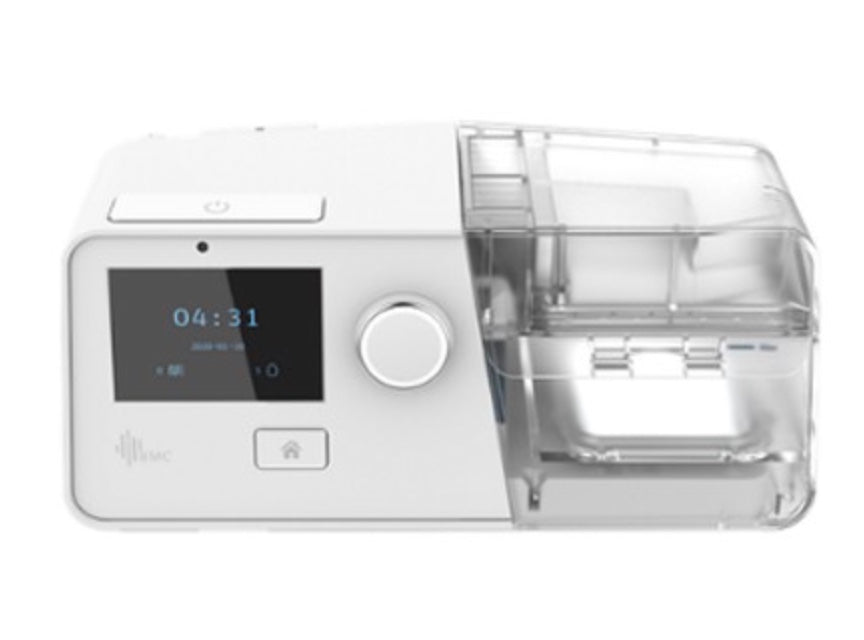 BMC G3 B30VT BiPAP Machine with digital display and transparent humidifier chamber
