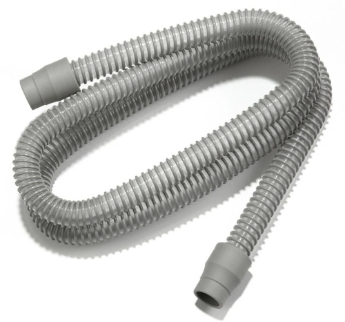 BMC Hose Pipe For CPAP And BIPAP flexible gray tubing with connectors for respiratory devices