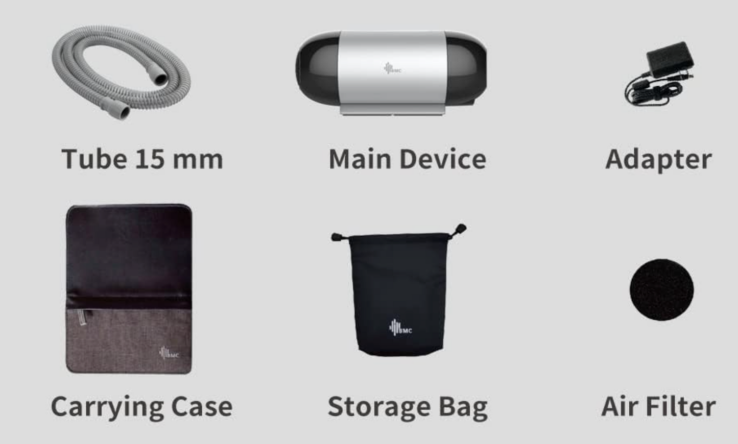 BMC M1 Mini Travel Auto CPAP Machine with Bluetooth - Book Your MediDevice