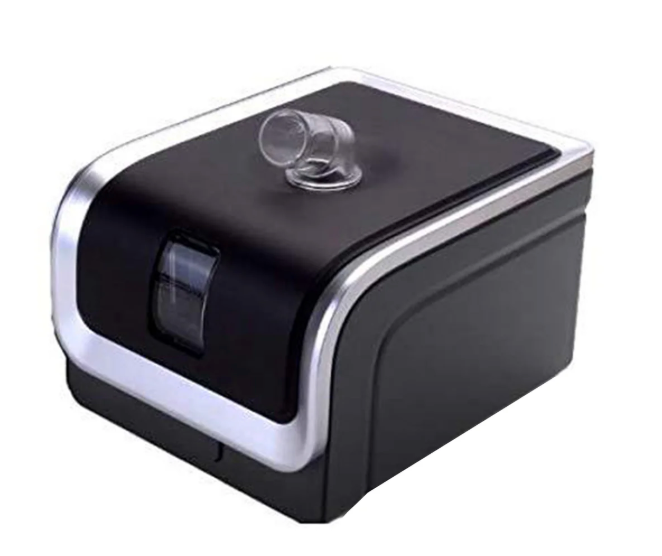 BMC ReSmart Humidifier heated humidifier device in black and silver for respiratory therapy
