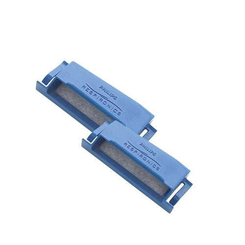 Blue Philips Respironics DreamStation Pollen Filter pair for CPAP machines