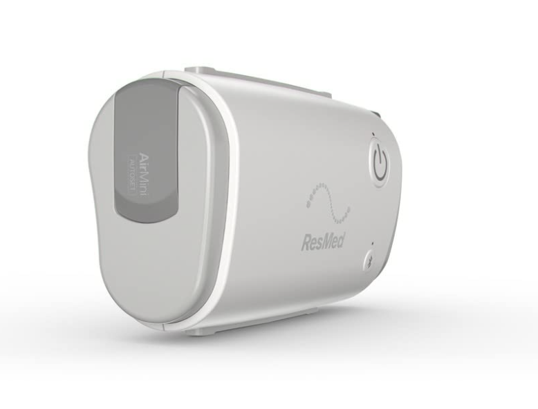 ResMed AirMini Portable Autoset compact CPAP machine for sleep apnea therapy